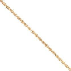 Luring 14K Yellow Gold Rope Anklet-Brand New and Beautifulluring 