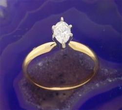 .50ct Marquise Diamond 14K Gold Engagement Ringmarquise 