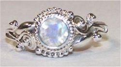 Handmade Moonstone Ring (India)handmade 