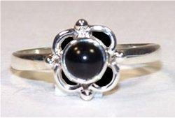 Handmade Black Onyx Ring (India)handmade 