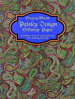 Paisley Design Giftwrap Paperpaisley 