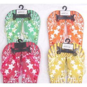 Ladies Flip Flops with Star Patterns Case Pack 72ladies 