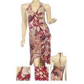 Ladies Fashion Halter Dress Case Pack 6ladies 