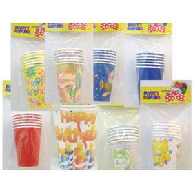 Assorted Party Cups Case Pack 200assorted 