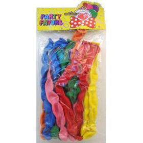 Long Balloons In Assorted Color Case Pack 72long 