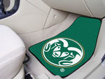 Colorado State 2-piece Carpeted Car Mats 18""x27""