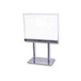 Acrylic Sign Holder with Chrome Legs Case Pack 1acrylic 