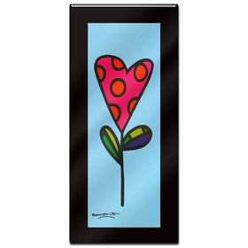 Polka Love By Britto -10 x 20 Laminated Wall Ready Artpolka 