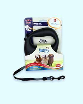 Small Black Dog Leash - Gray Chevron Belt Design Case Pack 6small 