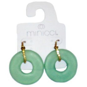 Minicci Brand Green Earrings Case Pack 72minicci 