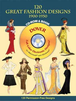 120 Great Fashion Designs 1900-1950fashion 