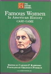 Famous Women in American History Card Gamefamous 