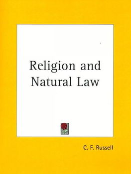 Religion & Natural Law 1923religion 