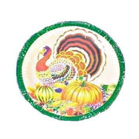 8 Count 9" Thanksgiving Plates Case Pack 72count 