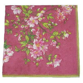 Premium Lunch Napkins - Cherry Blossom Case Pack 24premium 