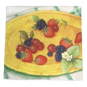 Premium Lunch Napkins - Fruit Cocktail Case Pack 24premium 