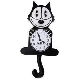 Felix Animated Clock With Moving Eyes & Tail Case Pack 12felix 