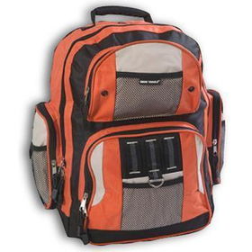 High Trails Deluxe 18 Inch Backpack + Padded Back Case Pack 24high 