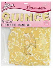 Quince Letter Banner Case Pack 72quince 