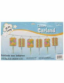 Luau Lantern Garland Case Pack 48luau 