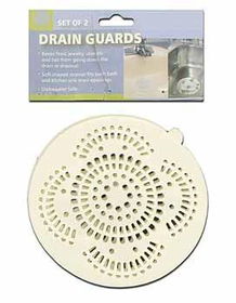 2 Piece PVC Drain Guards Case Pack 72piece 