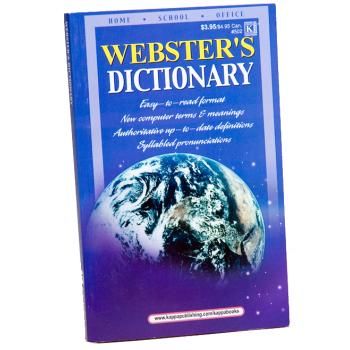 Webster's Dictionary 192 Pages Case Pack 96webster 