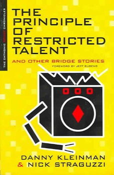 The Principle Of Restricted Talent And Other Storiesprinciple 