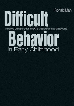 Difficult Behavior in Early Childhooddifficult 