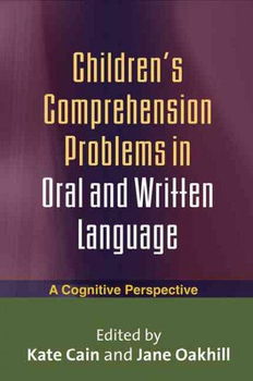 Children's Comprehension Problems in Oral and Written Languagechildren 