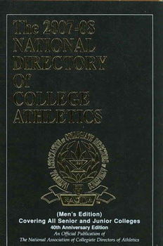 The National Directory of College Athletics 2007-08national 