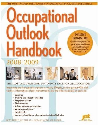 Occupational Outlook Handbook, 2008-2009occupational 