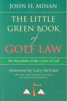 The Little Green Book of Golf Lawlittle 