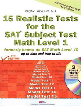 15 Realistic Tests for the Sat Subject Test Math Level 1realistic 