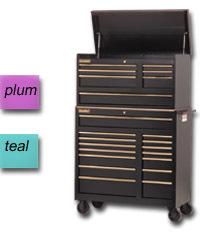 41in. Plum Tool Chest and Cabinet with Free Side Boxplum 