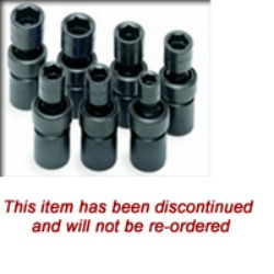 SOCKET SET IMPACT FLEX 1/2IN. DR 7PC MET STD 6 PTsocket 