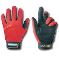 Engine Crew Mechanic Glove, Red - Mediumengine 