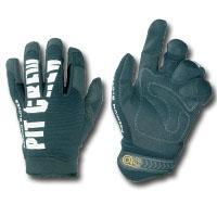 Pit Crew Mechanic Glove, Black - Extra Largepit 