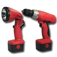 9.6V 3/8in. Driver Drill Kit with Flashlight, 2 Batteries & Chargerdriver 