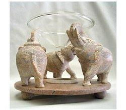 Elephant Soapstone Aromatherapy Oil Burnerelephant 