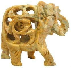 Elephant Fertility Soapstone Carvingelephant 