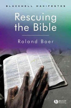 Rescuing the Biblerescuing 