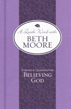 A Quick Word With Beth Moorequick 