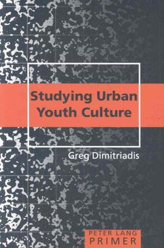 Studying Urban Youth Culture Primerstudying 