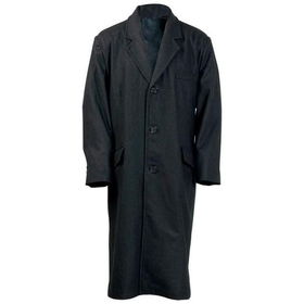 Gianni Collani&trade; Men&apos;s Black Wool Blend Full Length Overcoat (2X)gianni 