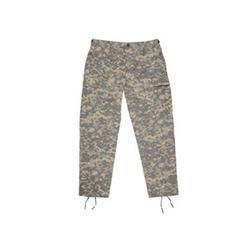 US Milspec Pants, Battle Rip, Woodland Camo, Largemilspec 