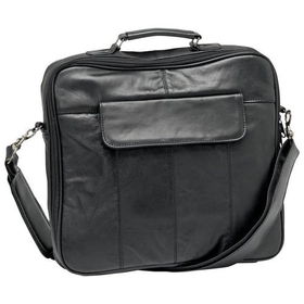 Embassy&trade; Solid Genuine Leather Computer Bagembassy 