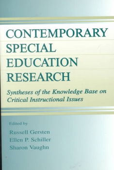 Contemporary Special Education Researchcontemporary 