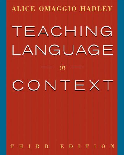 Teaching Language in Contextteaching 