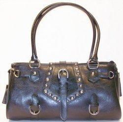 Rina Rich Evelyn Handbag - Blackrina 