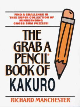 The Grab a Pencil Book of Kakurograb 